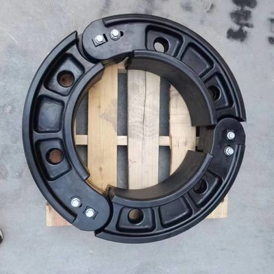 245 70/R22.5 ভারী সাঁজোয়া যানবাহন সামরিক রান ফ্ল্যাট ইনসার্ট বুলেটপ্রুফ রান ফ্ল্যাট সিস্টেম সলিড টায়ার